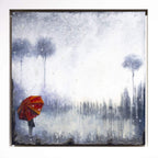 Watching the Rain - Original - SOLD by artist Brenda Herd - Wyecliffe Galleries