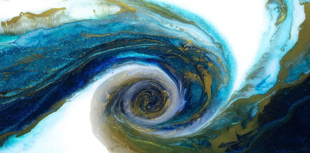 Whirlpool - Original - SOLD by artist Brenda Herd - Wyecliffe Galleries