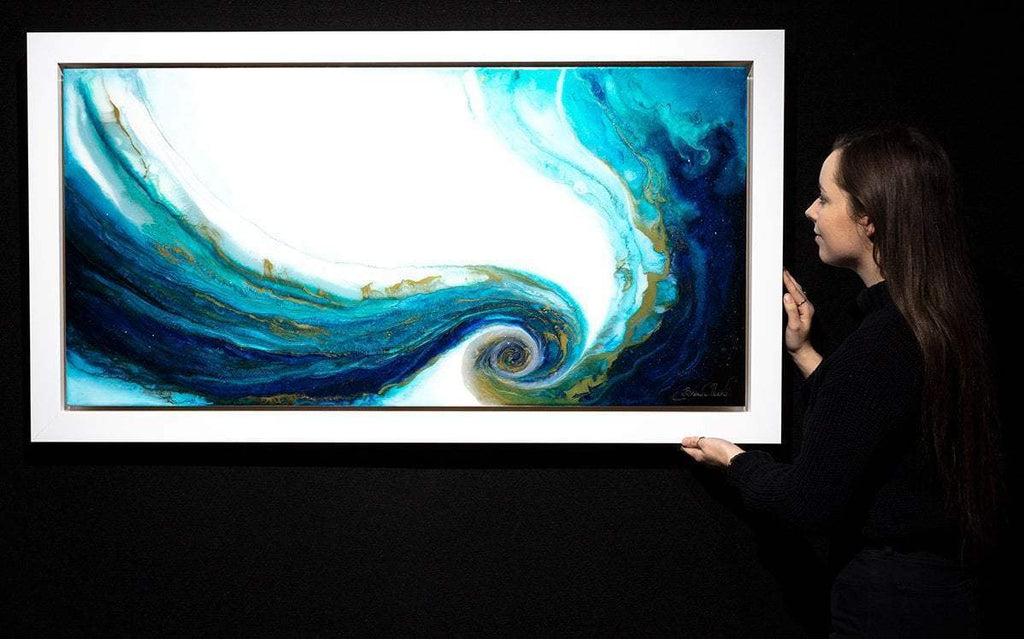 Whirlpool - Original - SOLD by artist Brenda Herd - Wyecliffe Galleries