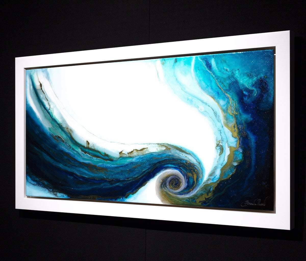 Whirlpool - Original - SOLD by artist Brenda Herd - Wyecliffe Galleries