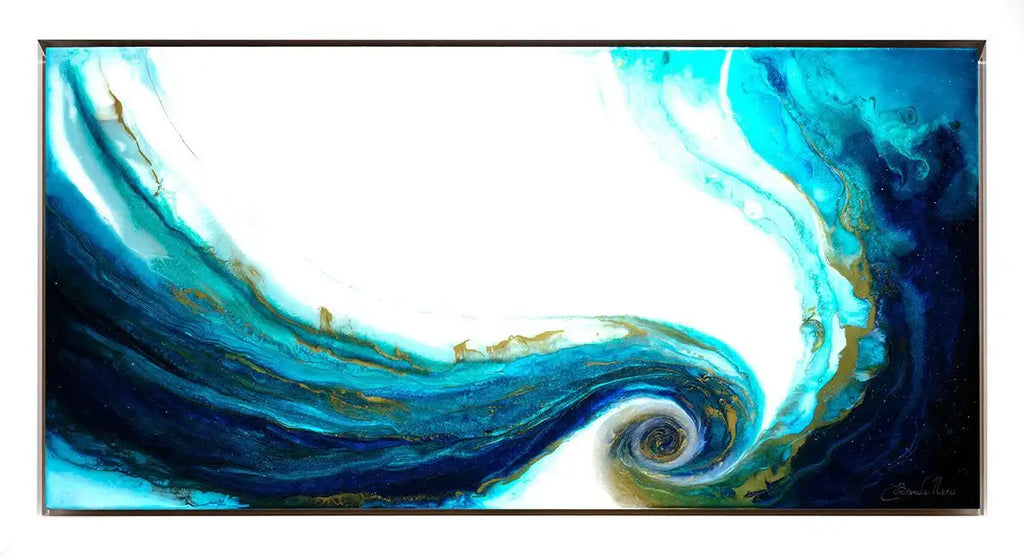 Whirlpool - Original - SOLD by artist Brenda Herd - Wyecliffe Galleries