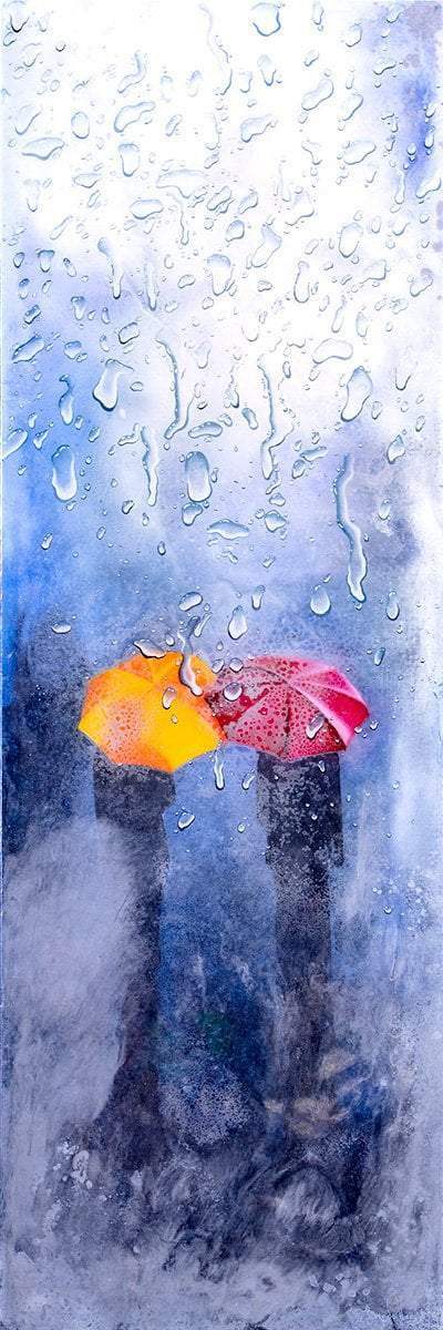 You and Me - Original - SOLD by artist Brenda Herd - Wyecliffe Galleries