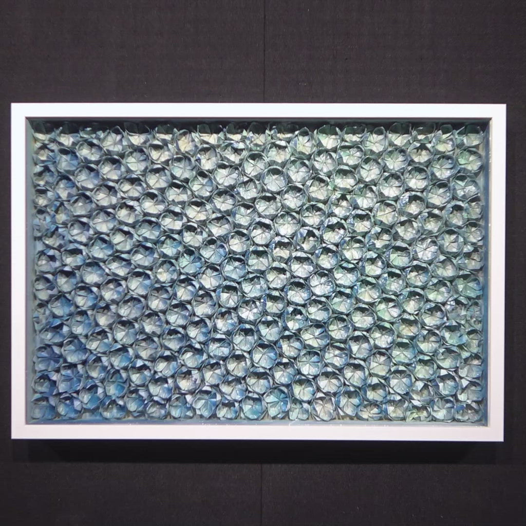 Fold - Blue 222 - Original - SOLD