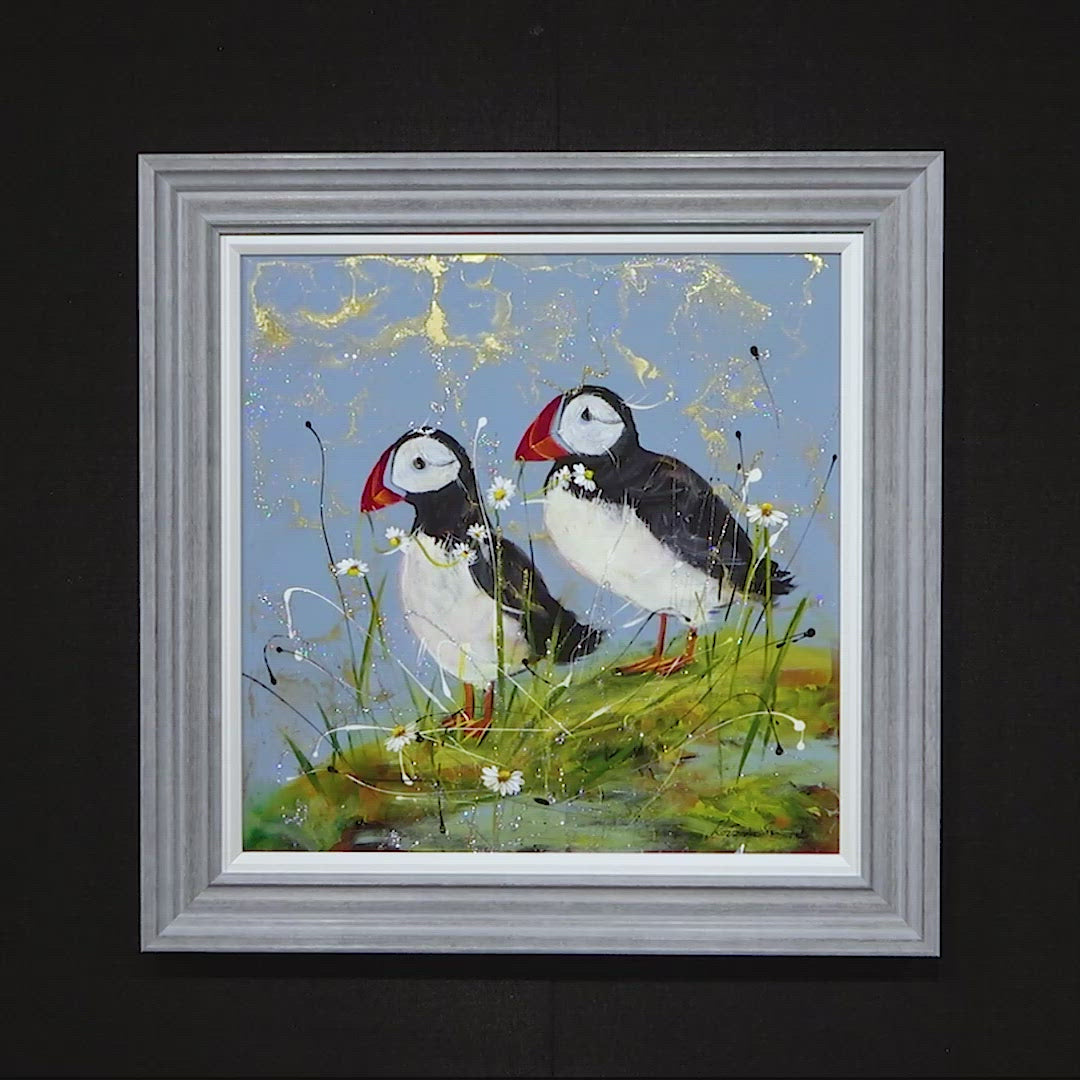 Puffin Play - Original - SOLD