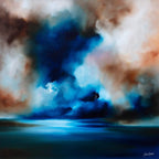 Azure Skies - Original - SOLD by artist Carla Raads - Wyecliffe Galleries