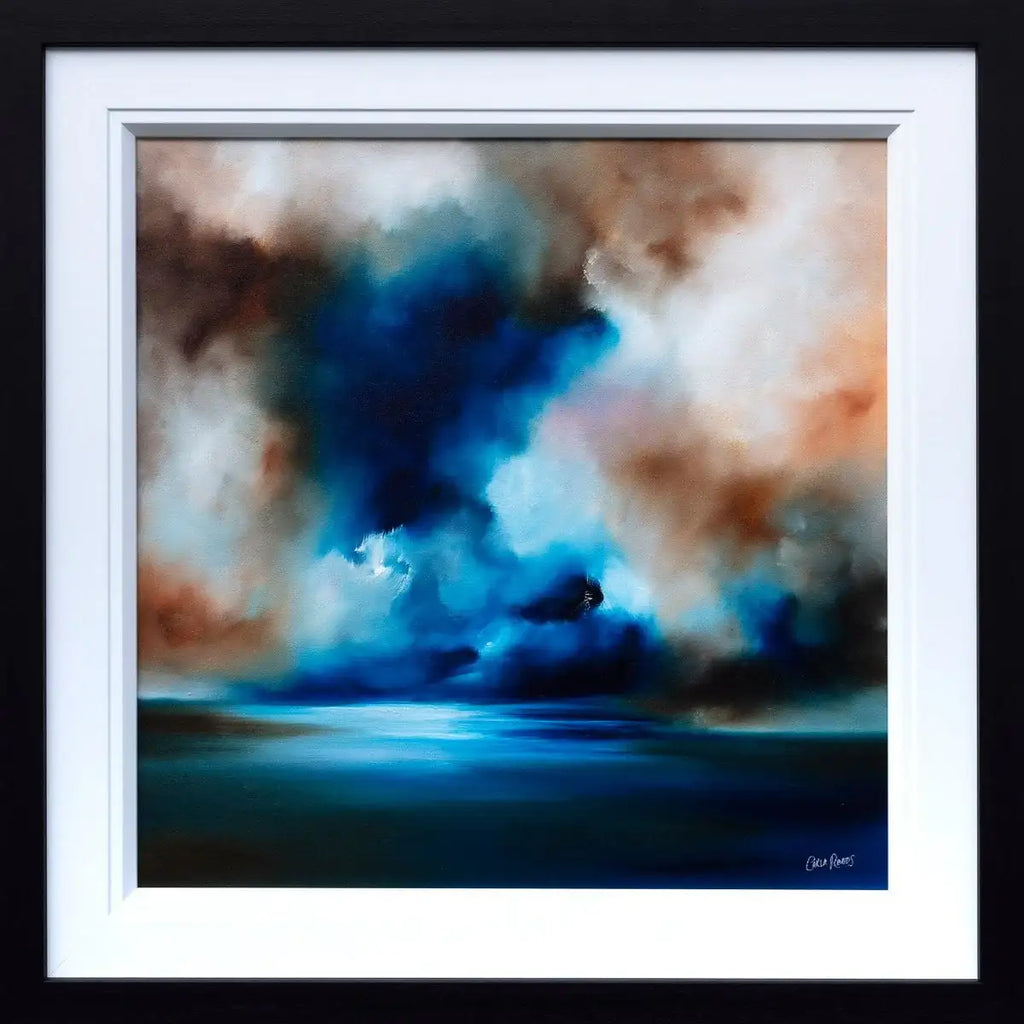 Azure Skies - Original - SOLD by artist Carla Raads - Wyecliffe Galleries