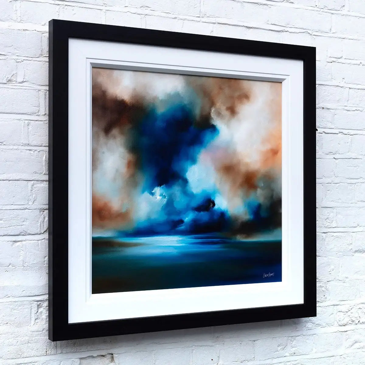 Azure Skies - Original - SOLD by artist Carla Raads - Wyecliffe Galleries