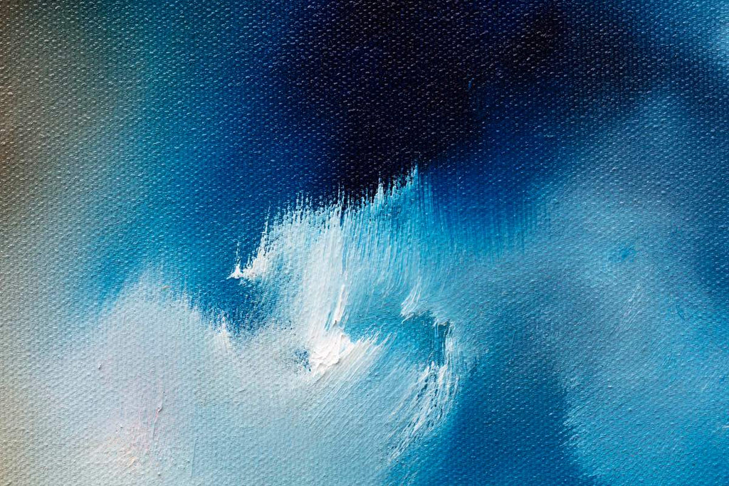 Azure Skies - Original - SOLD by artist Carla Raads - Wyecliffe Galleries