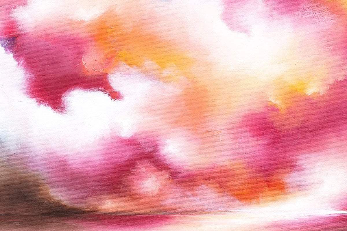 Dusk Skies - Original - SOLD by artist Carla Raads - Wyecliffe Galleries