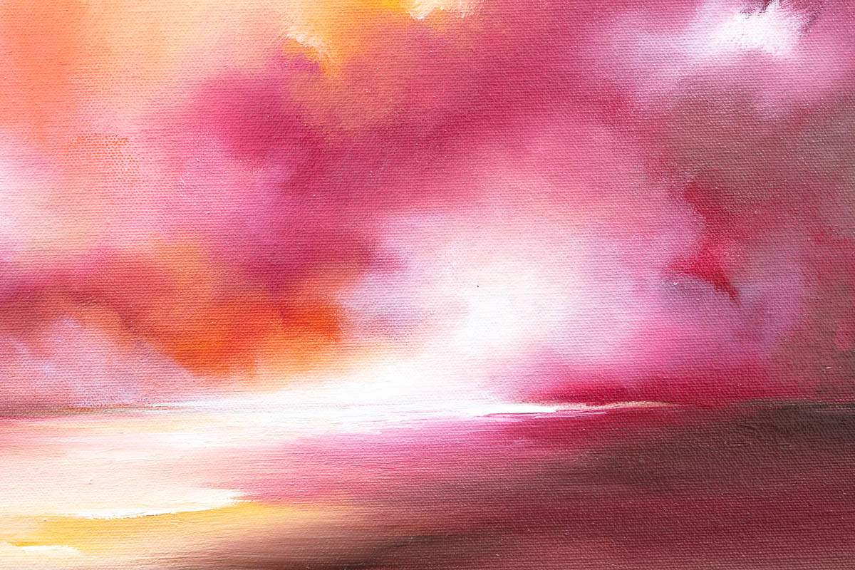 Dusk Skies - Original - SOLD by artist Carla Raads - Wyecliffe Galleries