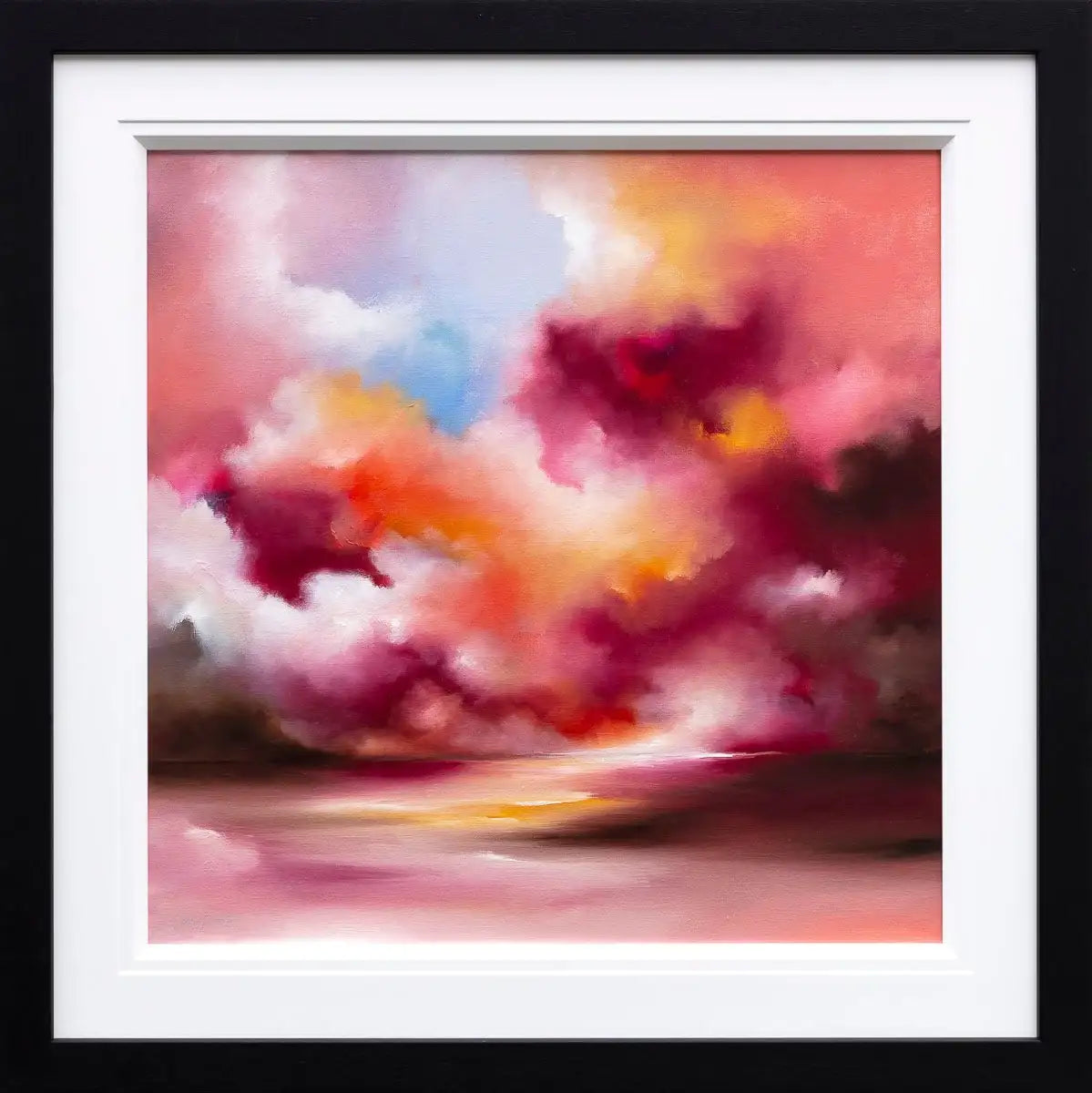 Dusk Skies - Original - SOLD by artist Carla Raads - Wyecliffe Galleries