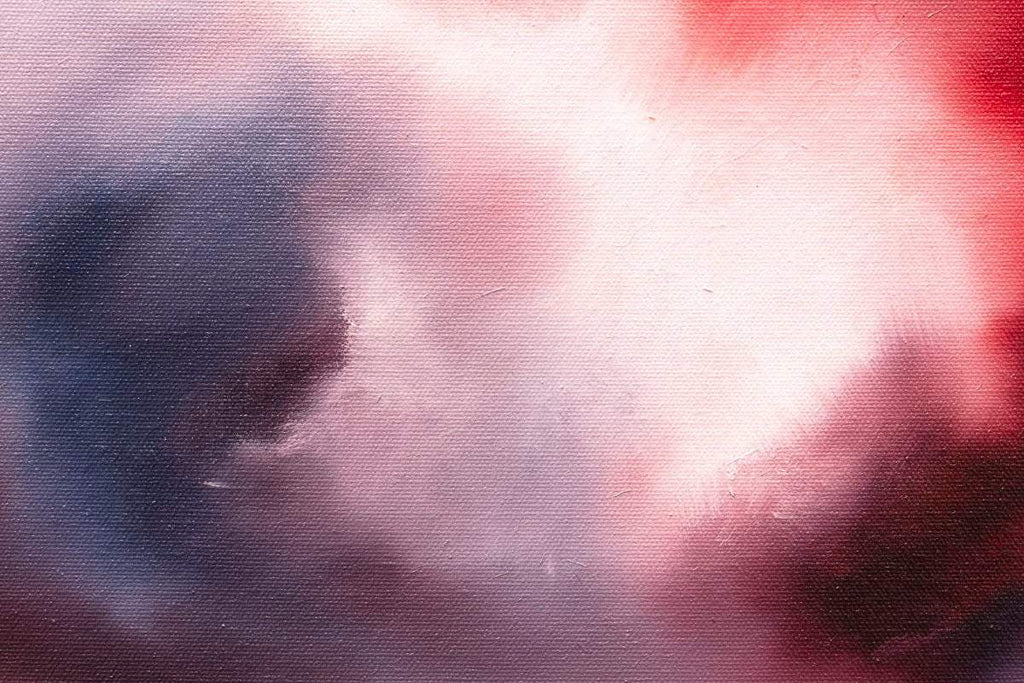 Red Mist - Original - SOLD by artist Carla Raads - Wyecliffe Galleries