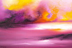 Violet Glow - Original - SOLD by artist Carla Raads - Wyecliffe Galleries