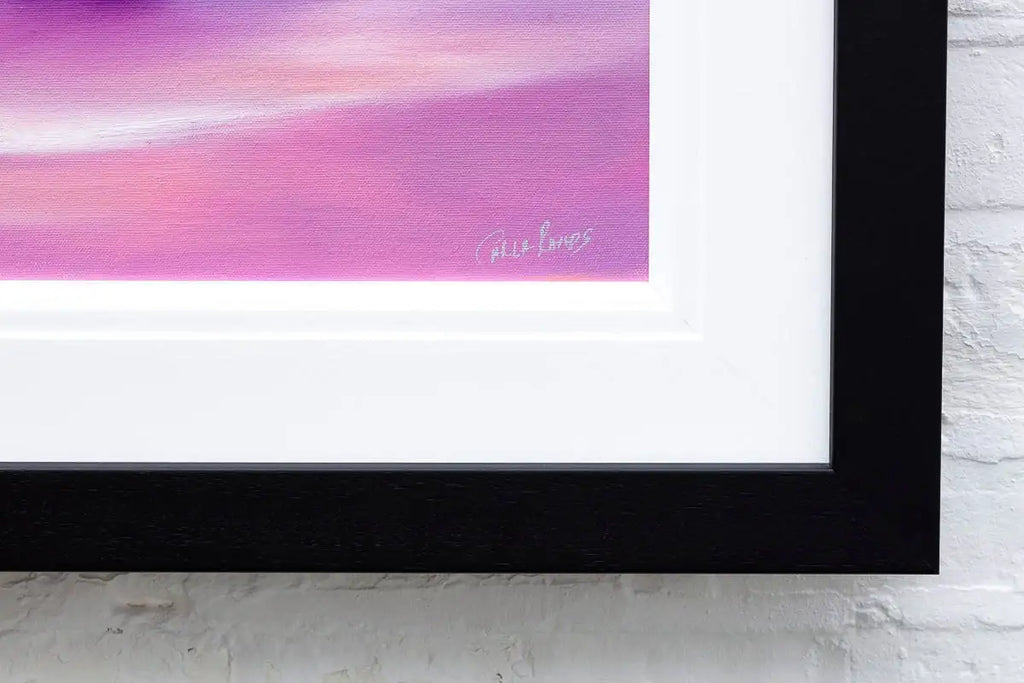 Violet Shades - Original by artist Carla Raads - Wyecliffe Galleries