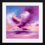 Violet Shades - Original by artist Carla Raads - Wyecliffe Galleries