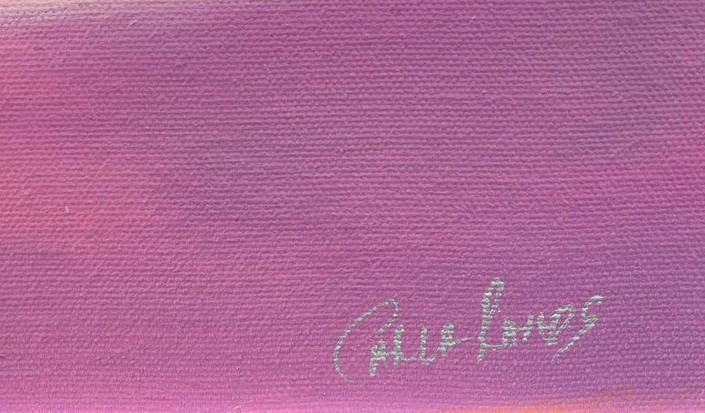 Violet Shades - Original by artist Carla Raads - Wyecliffe Galleries