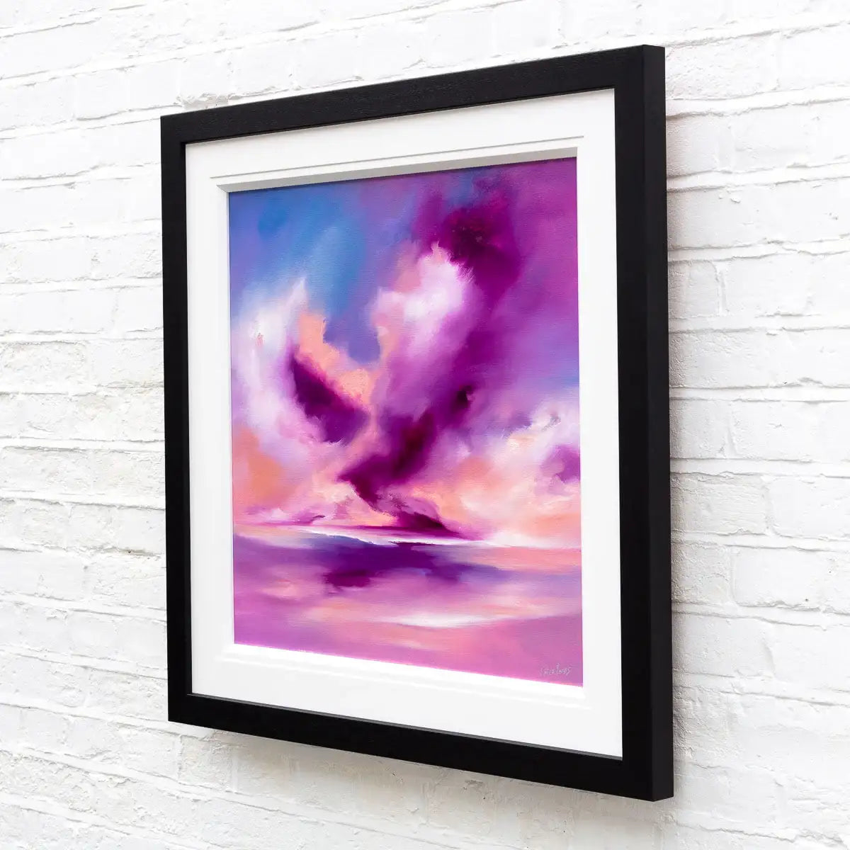 Violet Shades - Original by artist Carla Raads - Wyecliffe Galleries