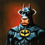 Batmoo - SOLD OUT by artist Caroline Shotton - Wyecliffe Galleries