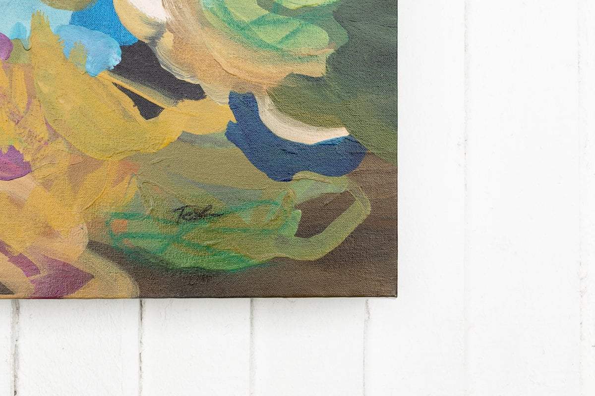 Chrysalis No 426 - Original - SOLD by artist Cat Tesla - Wyecliffe Galleries