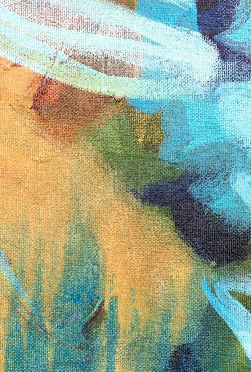 Chrysalis No 427 - Original - SOLD by artist Cat Tesla - Wyecliffe Galleries