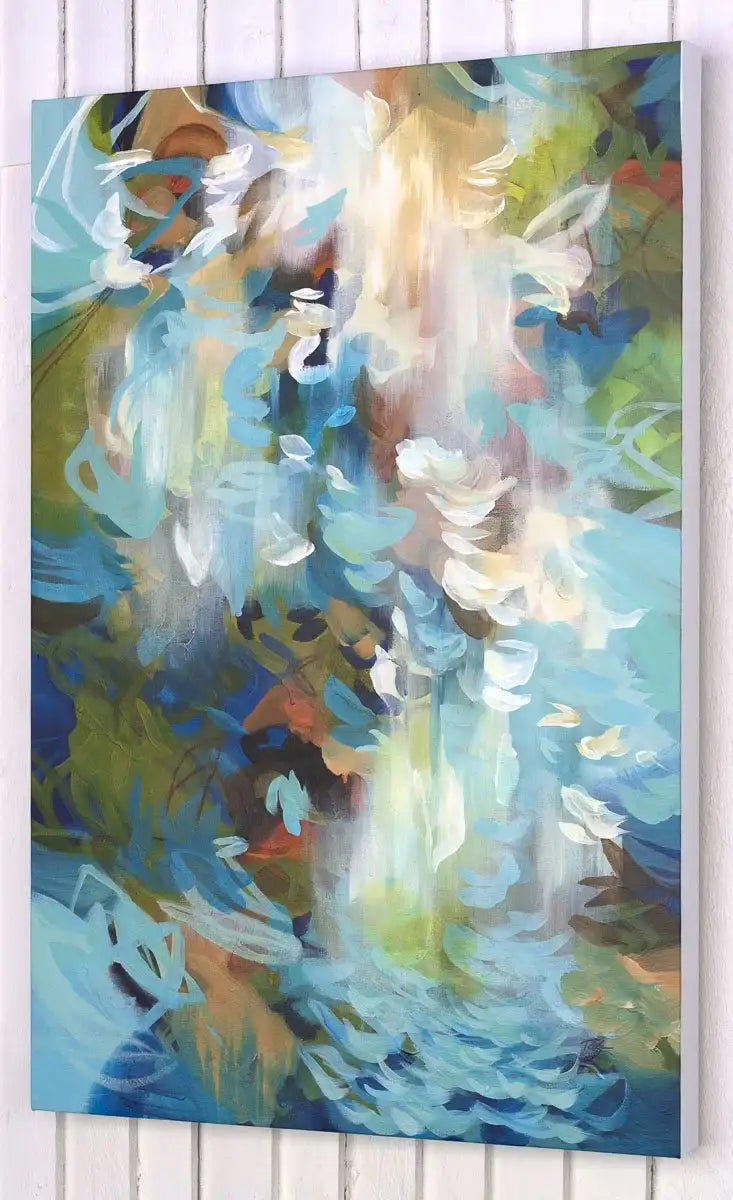 Chrysalis No 427 - Original - SOLD by artist Cat Tesla - Wyecliffe Galleries