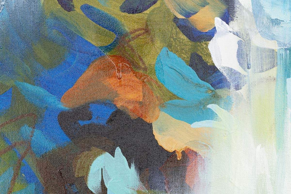 Chrysalis No 427 - Original - SOLD by artist Cat Tesla - Wyecliffe Galleries
