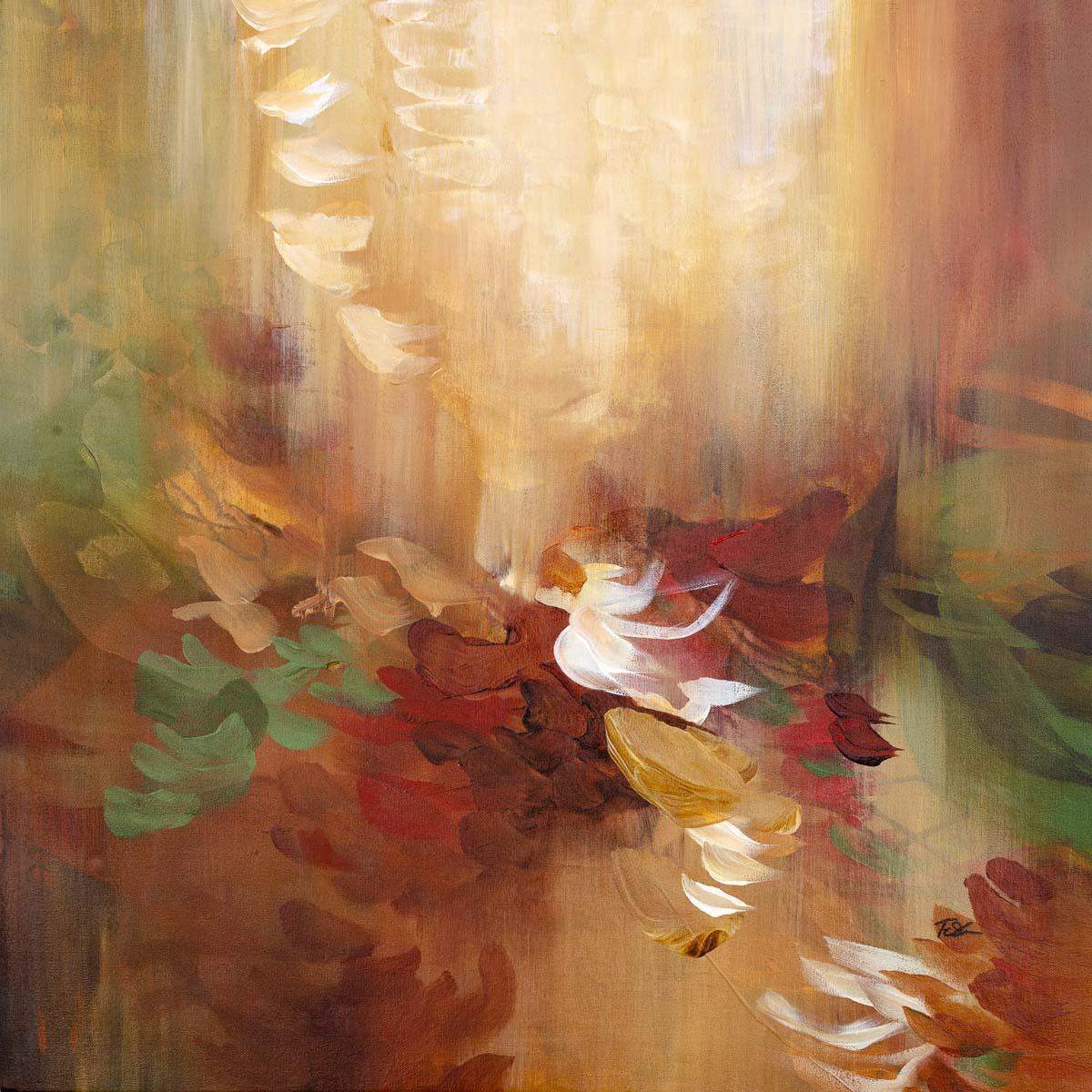Chrysalis No 429 - Original - SOLD by artist Cat Tesla - Wyecliffe Galleries