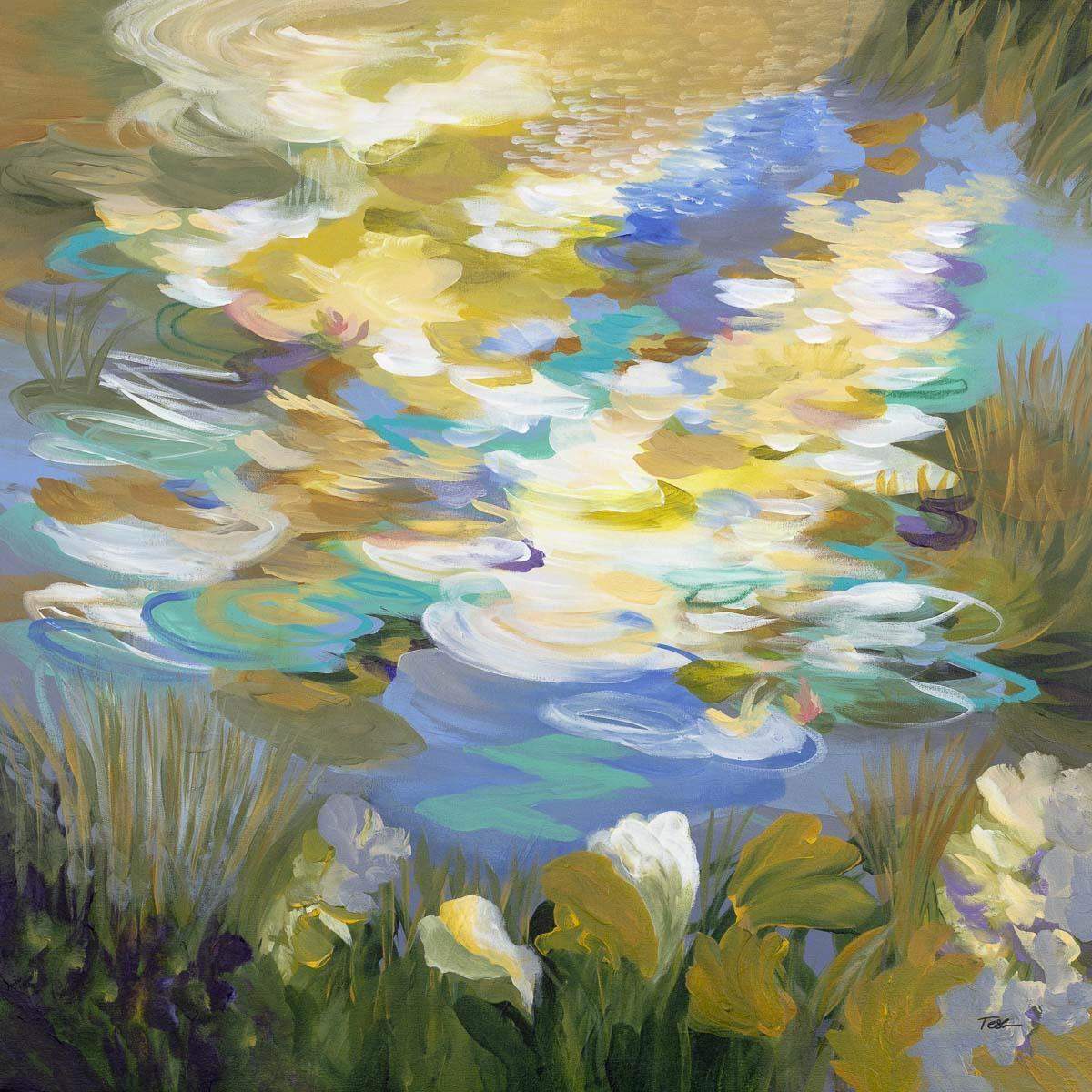 Chrysalis No 430 - Original - SOLD by artist Cat Tesla - Wyecliffe Galleries