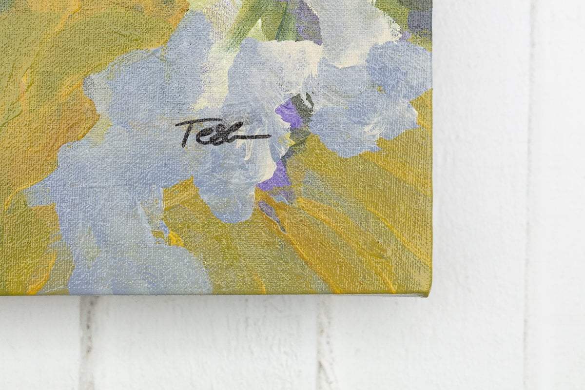 Chrysalis No 430 - Original - SOLD by artist Cat Tesla - Wyecliffe Galleries