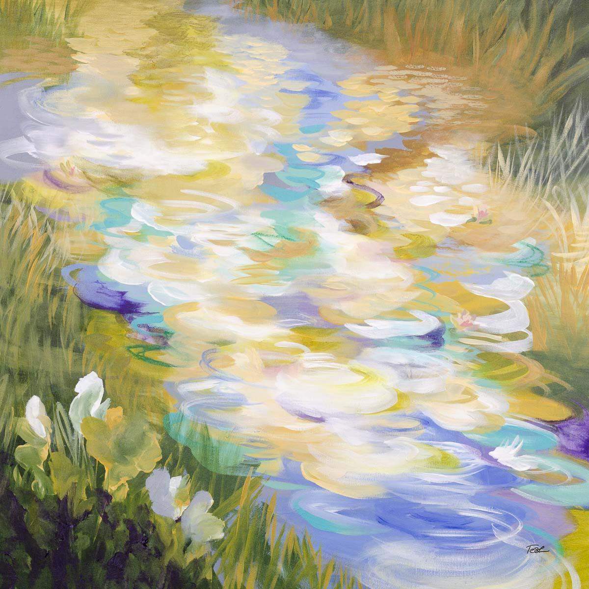 Chrysalis No 431 - Original - SOLD by artist Cat Tesla - Wyecliffe Galleries