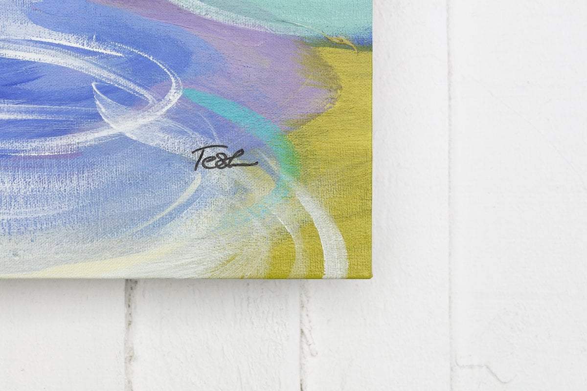 Chrysalis No 431 - Original - SOLD by artist Cat Tesla - Wyecliffe Galleries