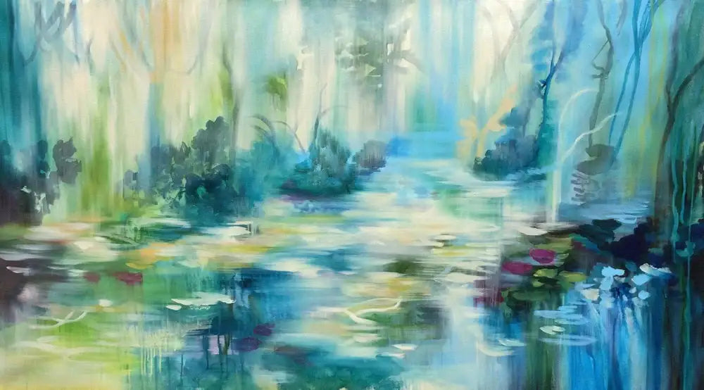 Chrysalis No. 79 - Original - SOLD by artist Cat Tesla - Wyecliffe Galleries