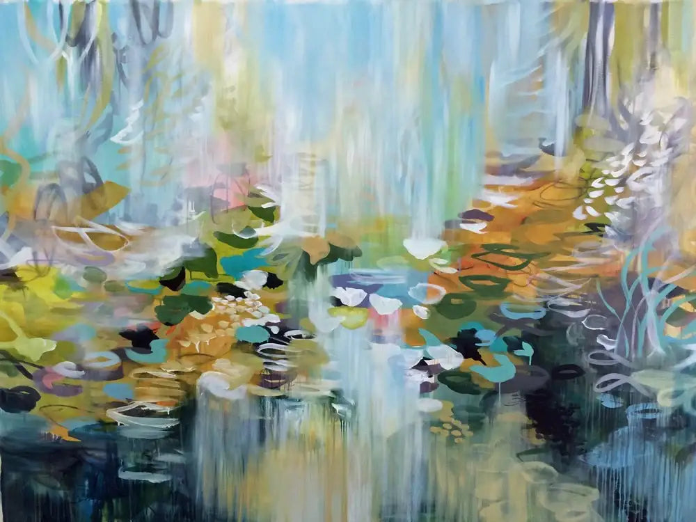 On the Willows - SOLD by artist Cat Tesla - Wyecliffe Galleries