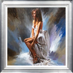 In My Thoughts - Original - SOLD by artist Charlotte Green - Wyecliffe Galleries