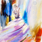 Sheer Beauty - Original - SOLD by artist Charlotte Green - Wyecliffe Galleries