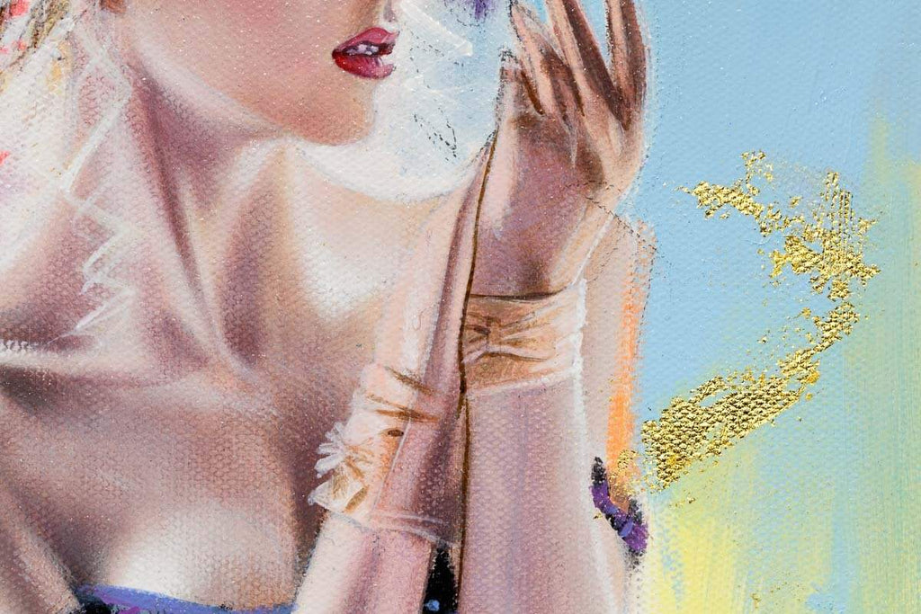 Sheer Beauty - Original - SOLD by artist Charlotte Green - Wyecliffe Galleries