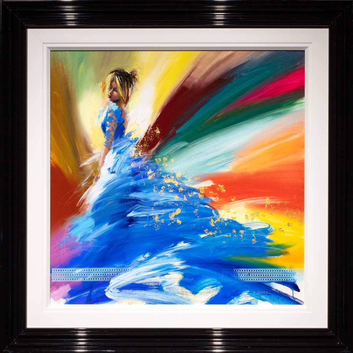 Sheer Elegance - Original - SOLD by artist Charlotte Green - Wyecliffe Galleries