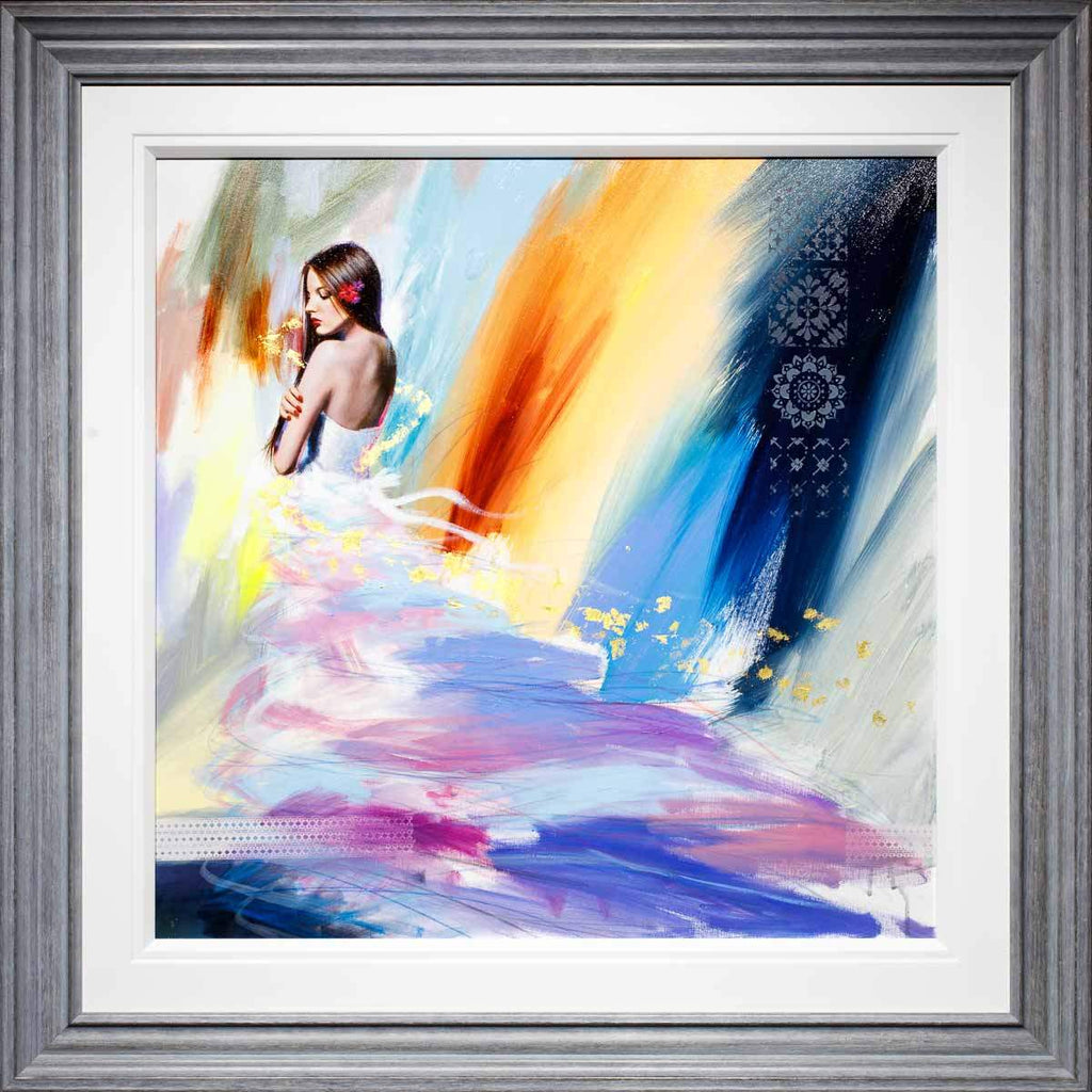Sheer Grace - Original - SOLD by artist Charlotte Green - Wyecliffe Galleries