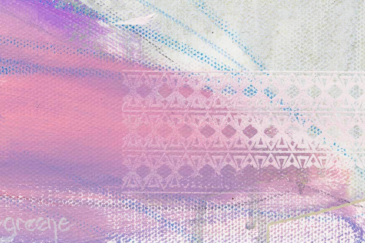 Sheer Grace - Original - SOLD by artist Charlotte Green - Wyecliffe Galleries