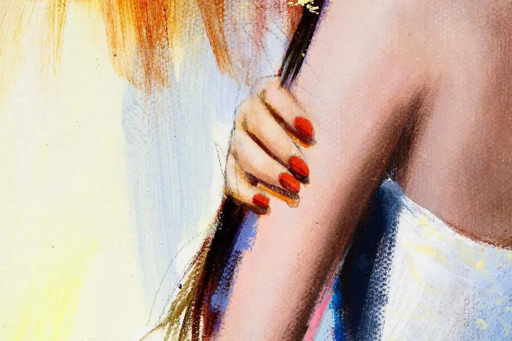 Sheer Grace - Original - SOLD by artist Charlotte Green - Wyecliffe Galleries