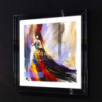 Sheer Vibrance - Original - SOLD by artist Charlotte Green - Wyecliffe Galleries