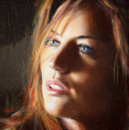 Waiting For You - Original - SOLD by artist Charlotte Green - Wyecliffe Galleries