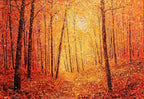 Autumn Daze -SOLD by artist Chris Bourne - Wyecliffe Galleries