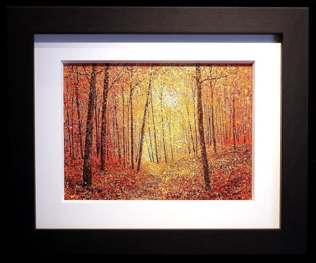 Autumn Daze -SOLD by artist Chris Bourne - Wyecliffe Galleries