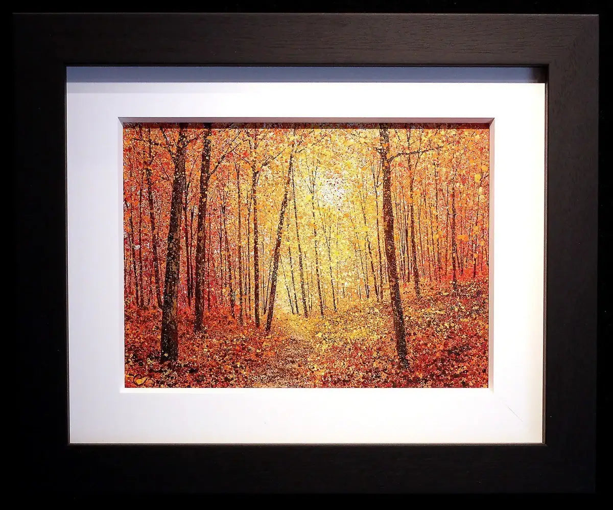 Autumn Daze -SOLD by artist Chris Bourne - Wyecliffe Galleries