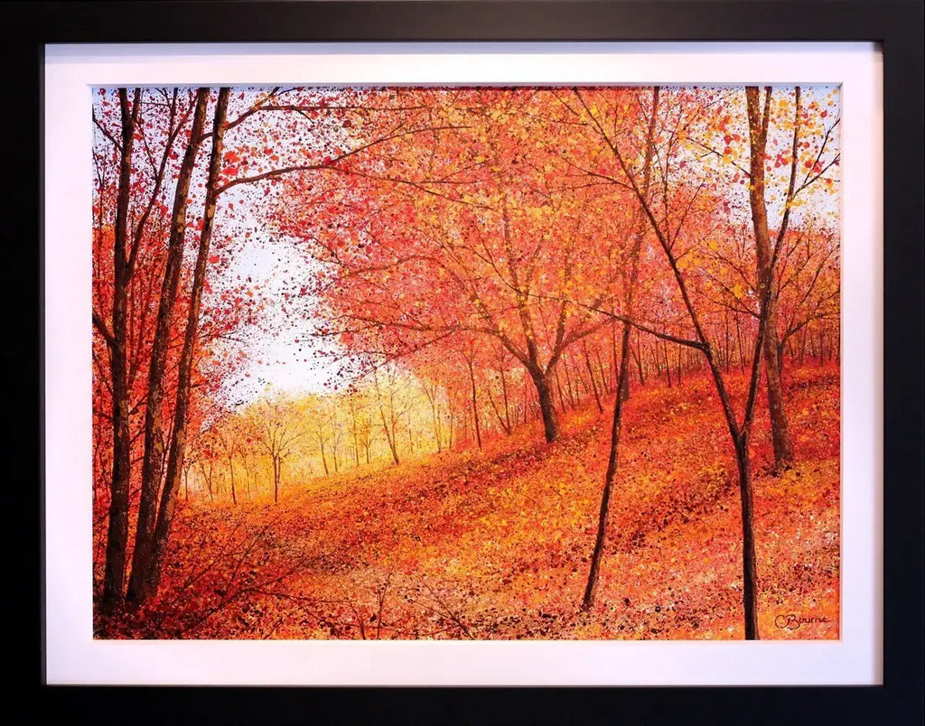 Autumn Shadows - SOLD by artist Chris Bourne - Wyecliffe Galleries