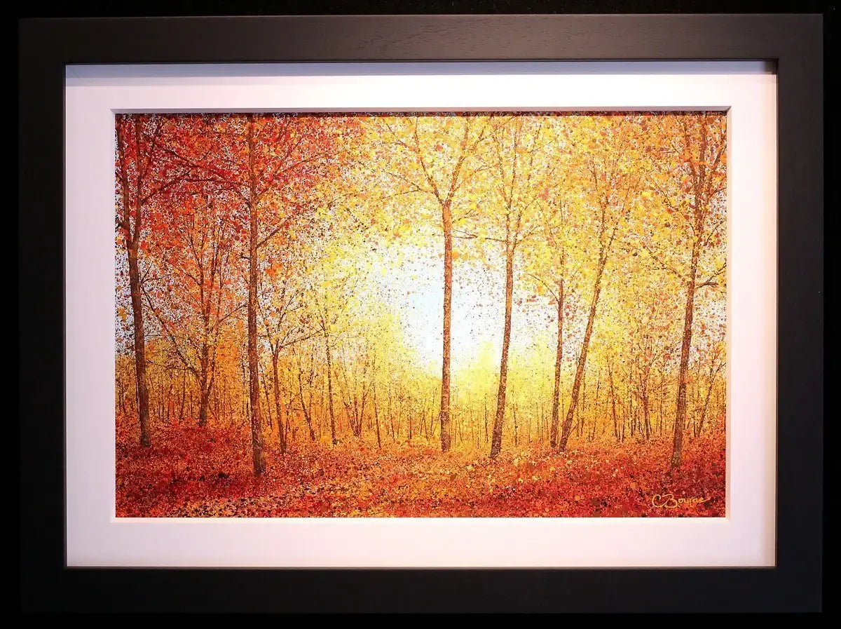 Autumn Splendour - SOLD by artist Chris Bourne - Wyecliffe Galleries