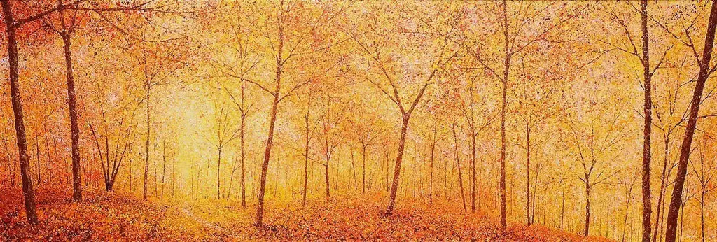 Autumns Blanket - SOLD by artist Chris Bourne - Wyecliffe Galleries