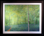 Bluebell Woods - SOLD by artist Chris Bourne - Wyecliffe Galleries