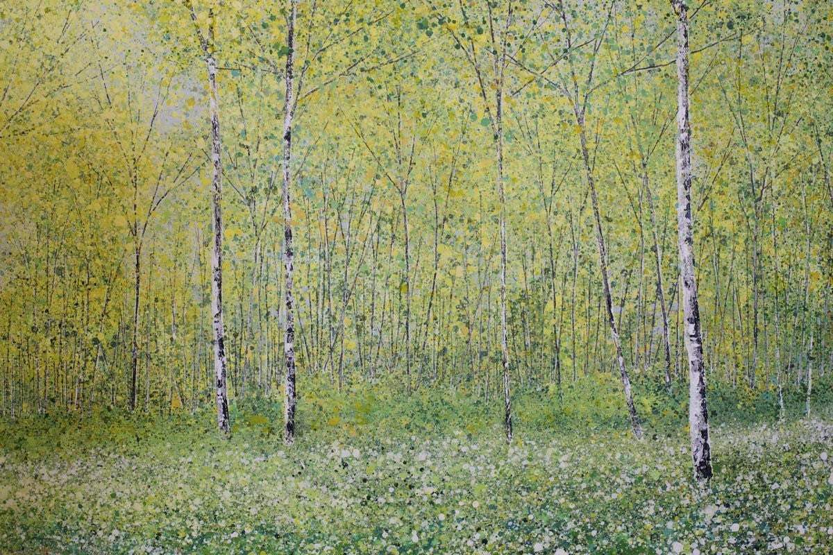 Everglade - SOLD by artist Chris Bourne - Wyecliffe Galleries